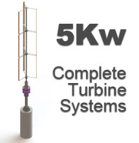 5kw Wind Turbine System