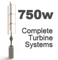 750w Wind Turbine System